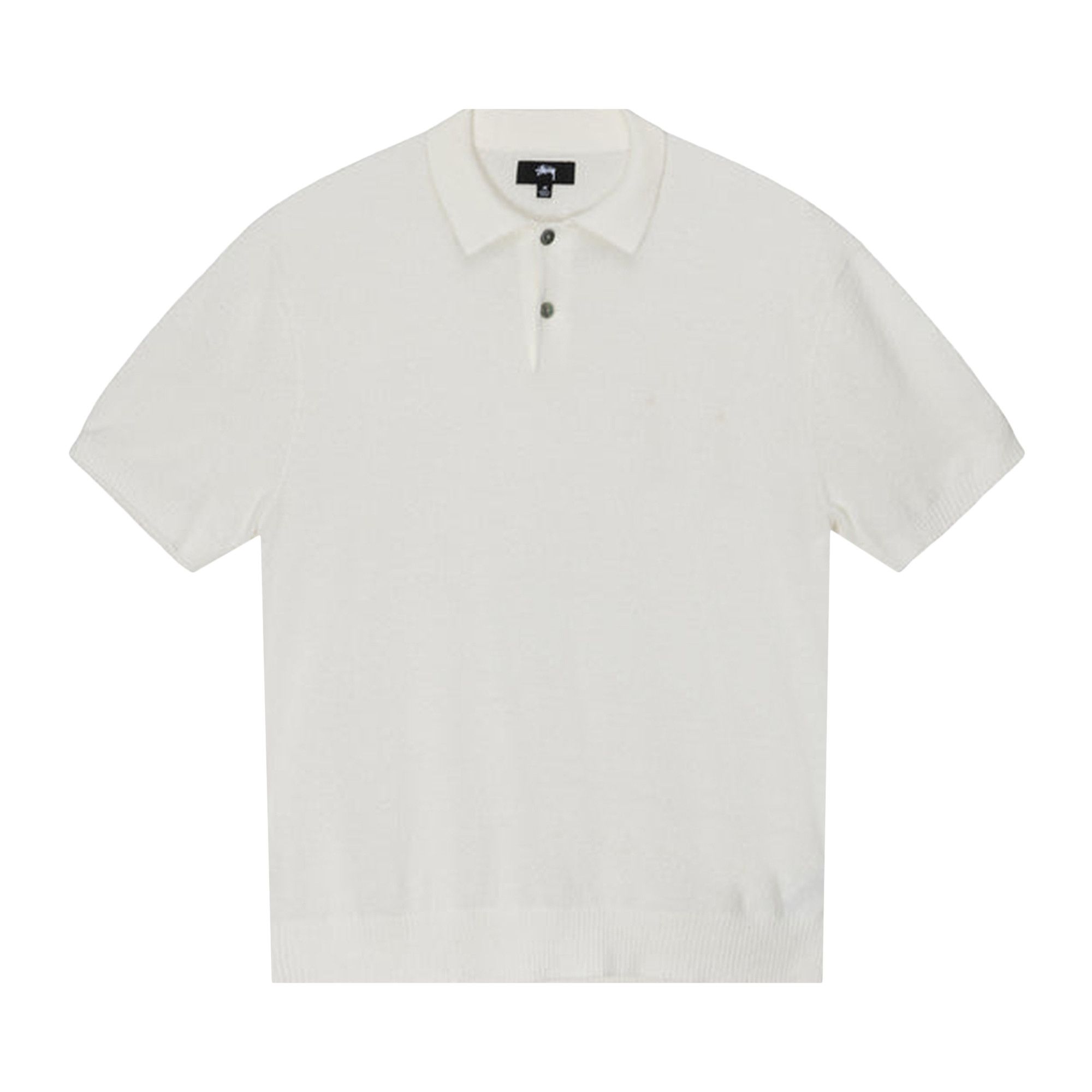 トップス STUSSY TEXTURED SS POLO SWEATER