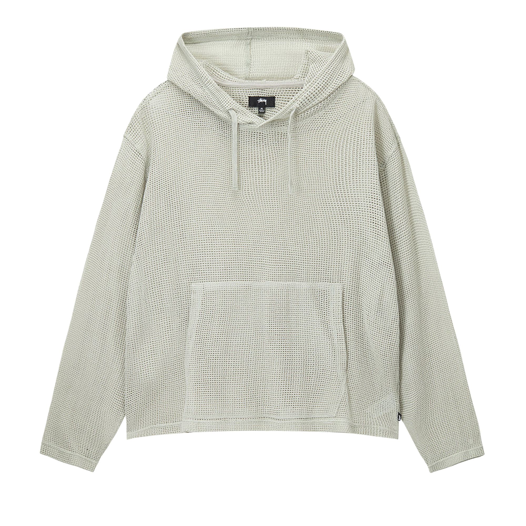 Cotton mesh hoodie outlet