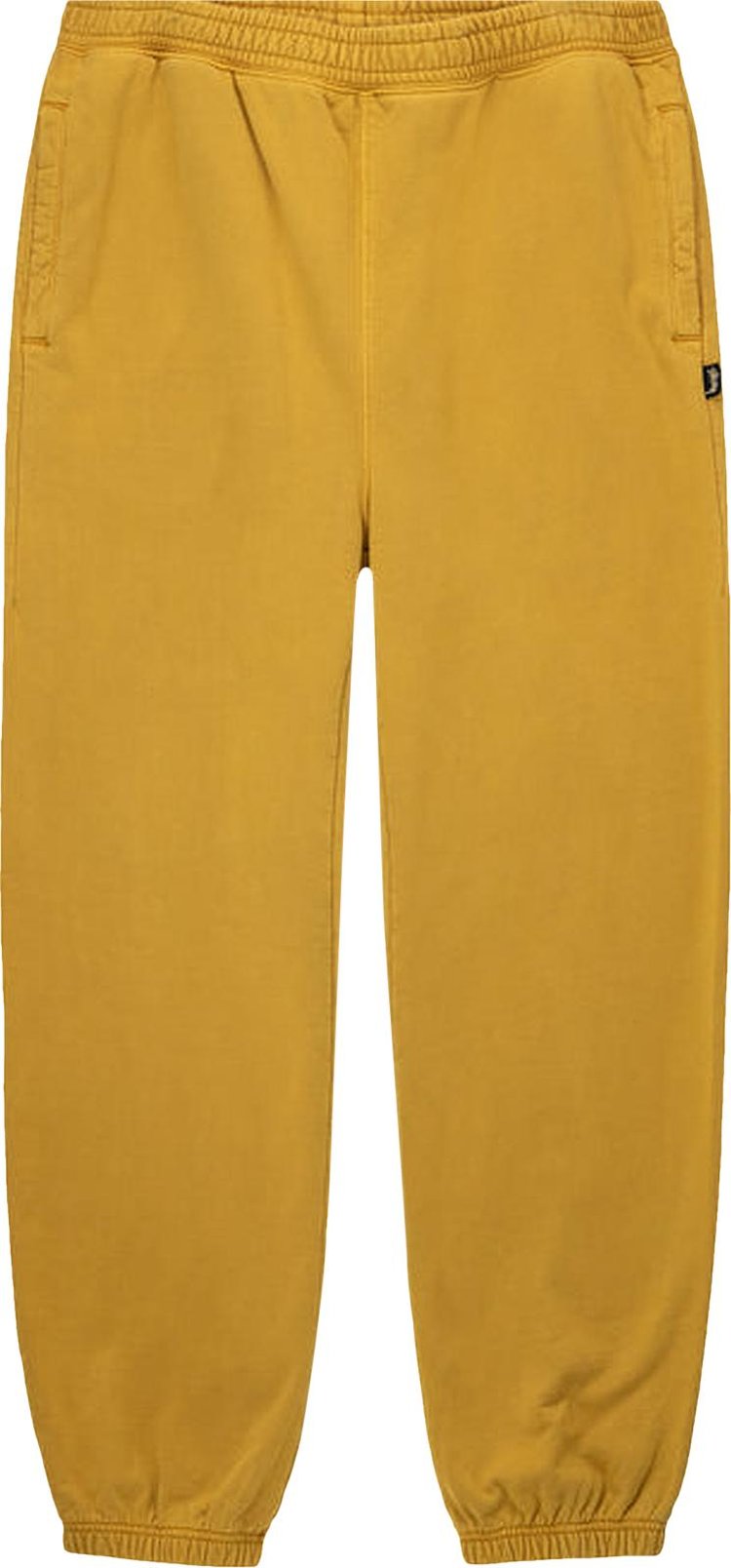 Stussy Pigment Dyed Fleece Pant Gold