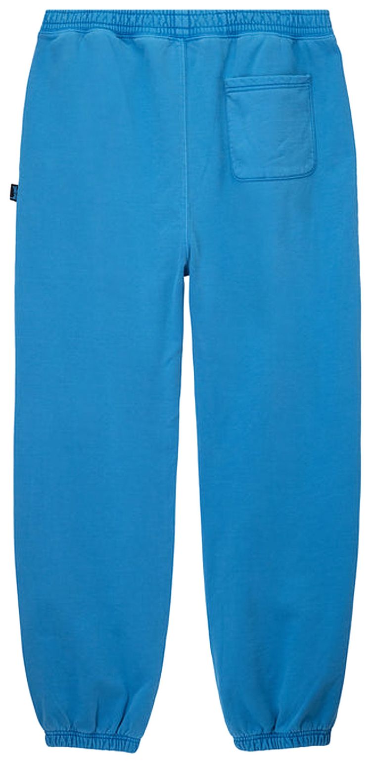 Stussy Pigment Dyed Fleece Pant Blue