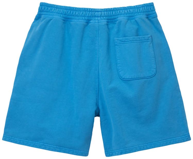 Stussy Pigment Dyed Fleece Short Blue