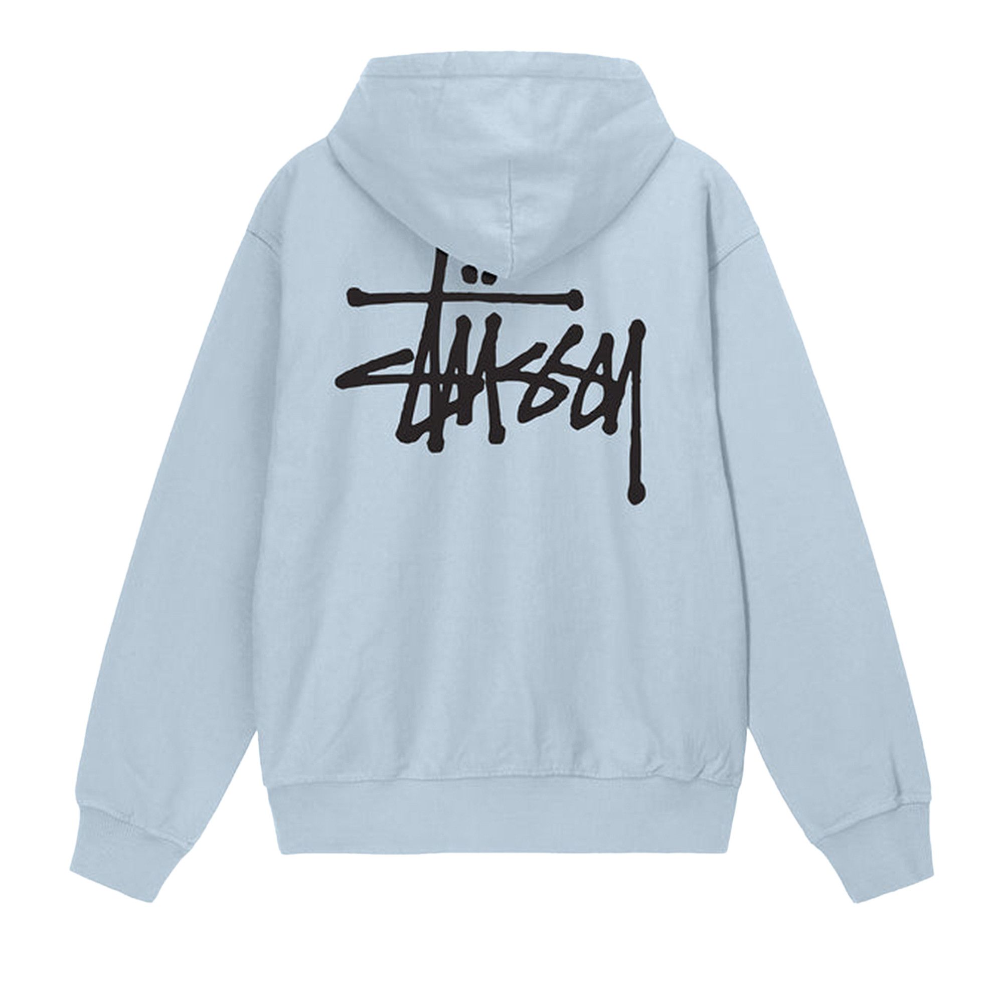 Stussy light blue hoodie outlet