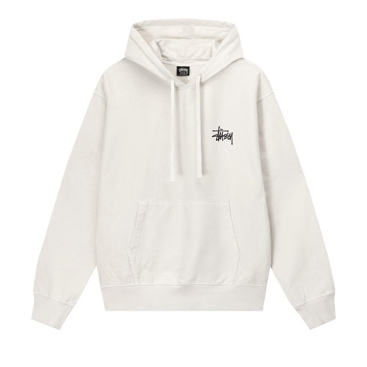 Stussy Basic Pigment Dyed Hoodie 'Natural'