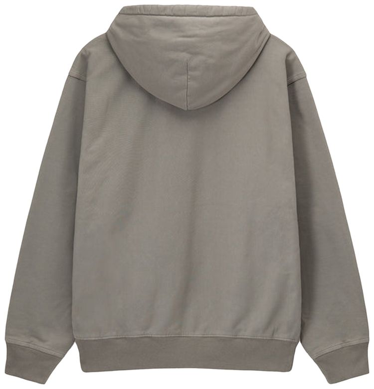 Stussy Overdyed Stock Logo Hoodie Sand