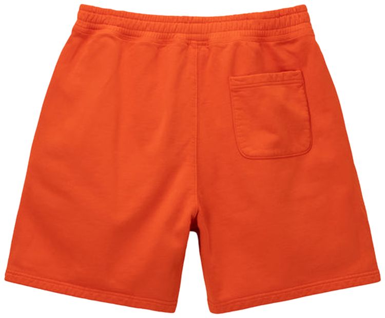 Stussy Overdyed Stock Logo Short Orange