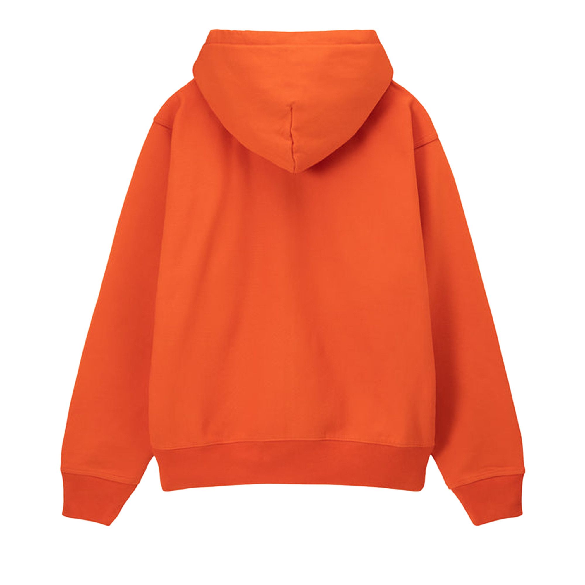 Buy Stussy Stock Logo Zip Hoodie Orange 118471 ORAN GOAT