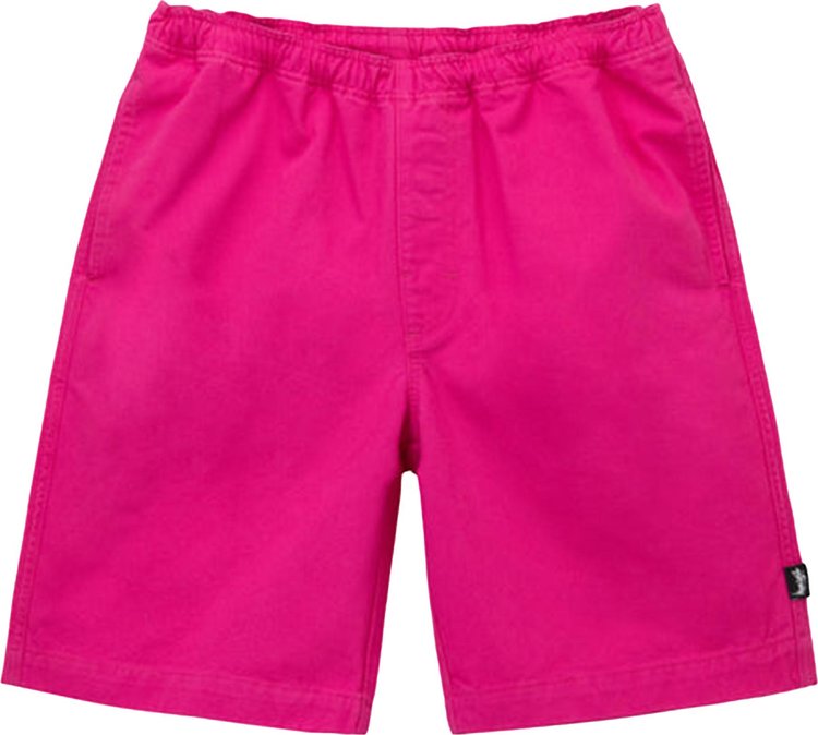 Stussy Brushed Beach Short Hot Pink