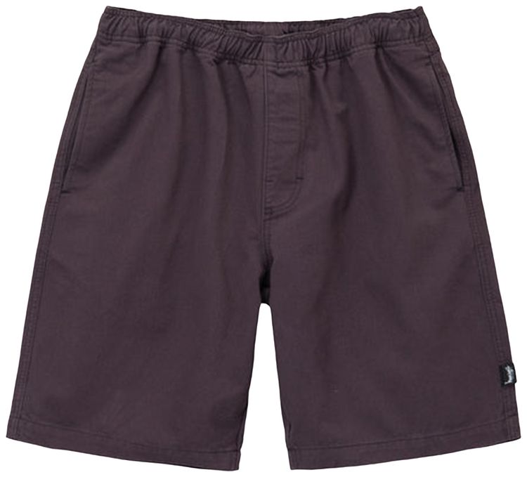 Stussy Brushed Beach Short Wine
