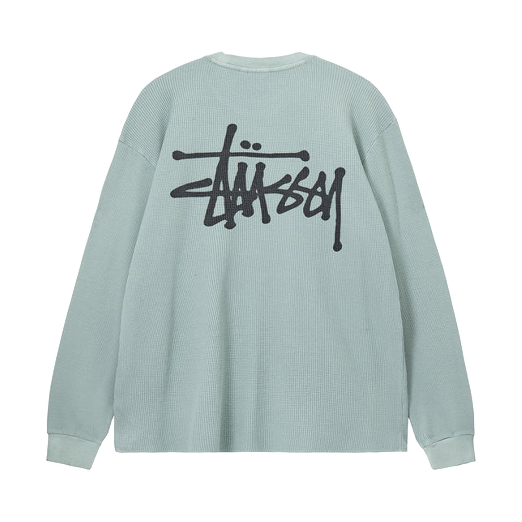 Buy Stussy O'Dyed Long-Sleeve Thermal 'Grey' - 1140321 GREY