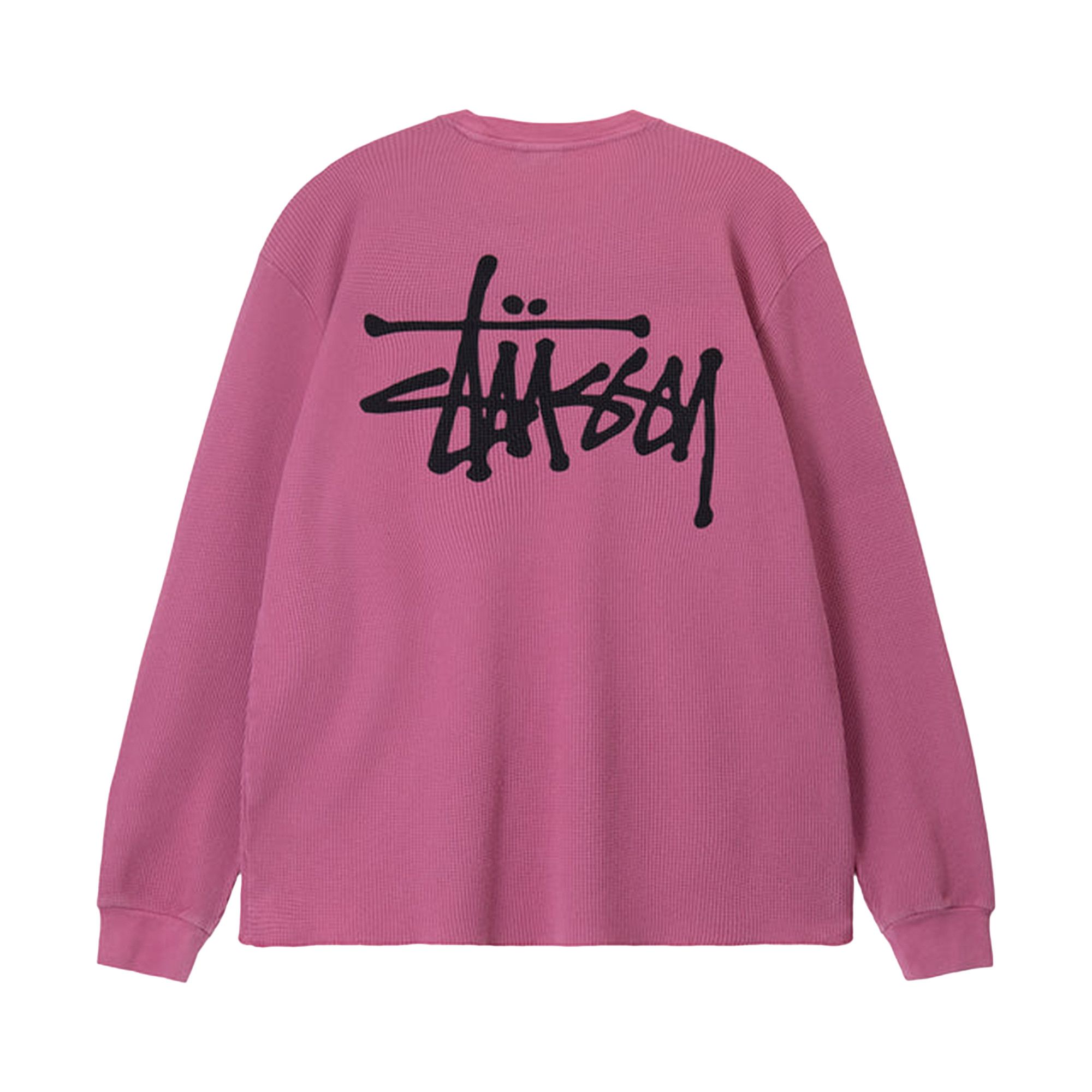 Buy Stussy O'Dyed Long-Sleeve Thermal 'Magenta' - 1140321 MAGE | GOAT