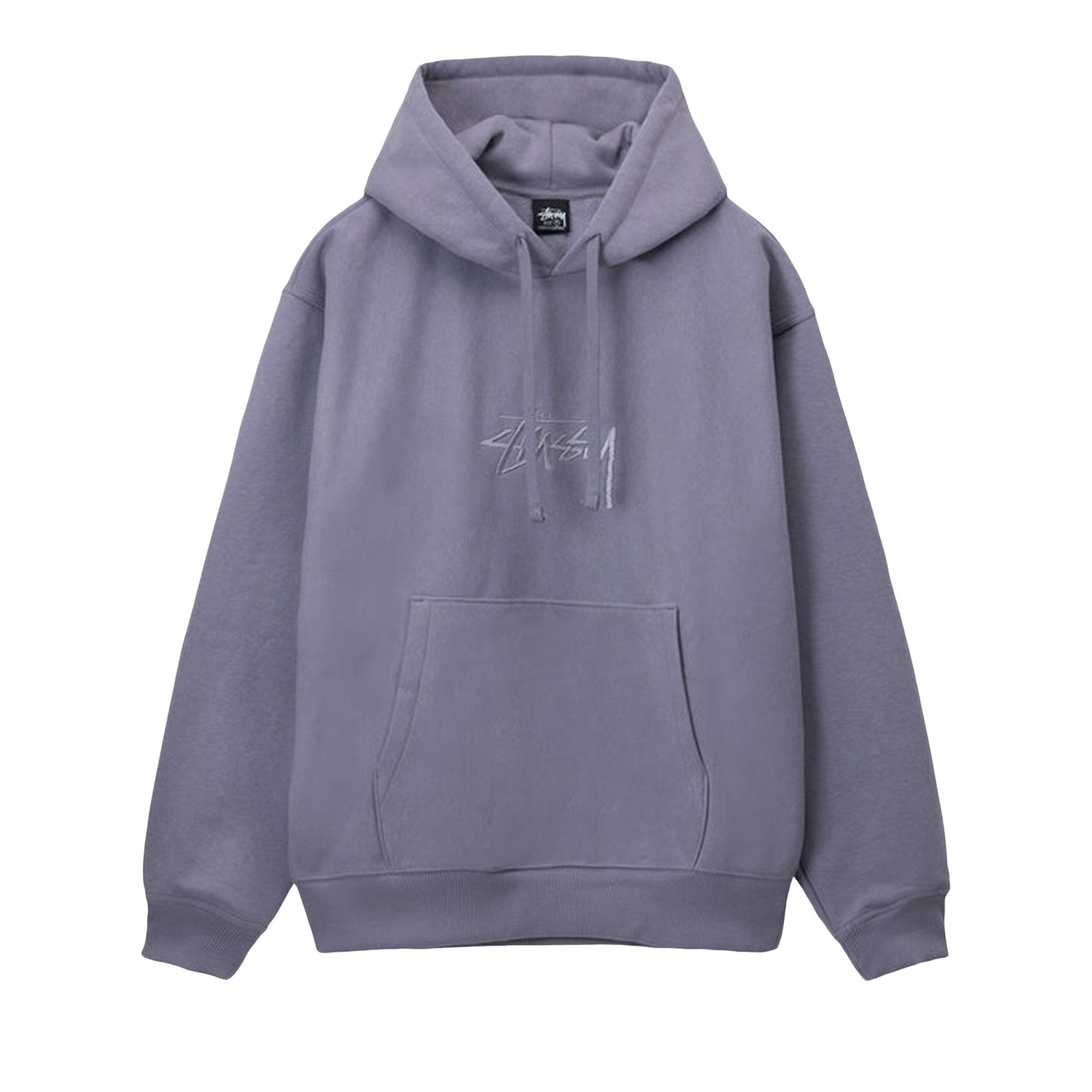 Stussy stock logo applique hood hotsell