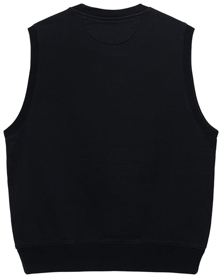Stussy Ss Link Fleece Vest Black