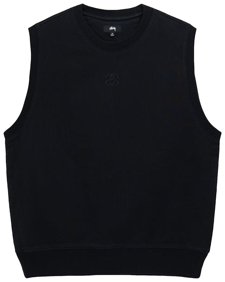 Stussy Ss Link Fleece Vest Black