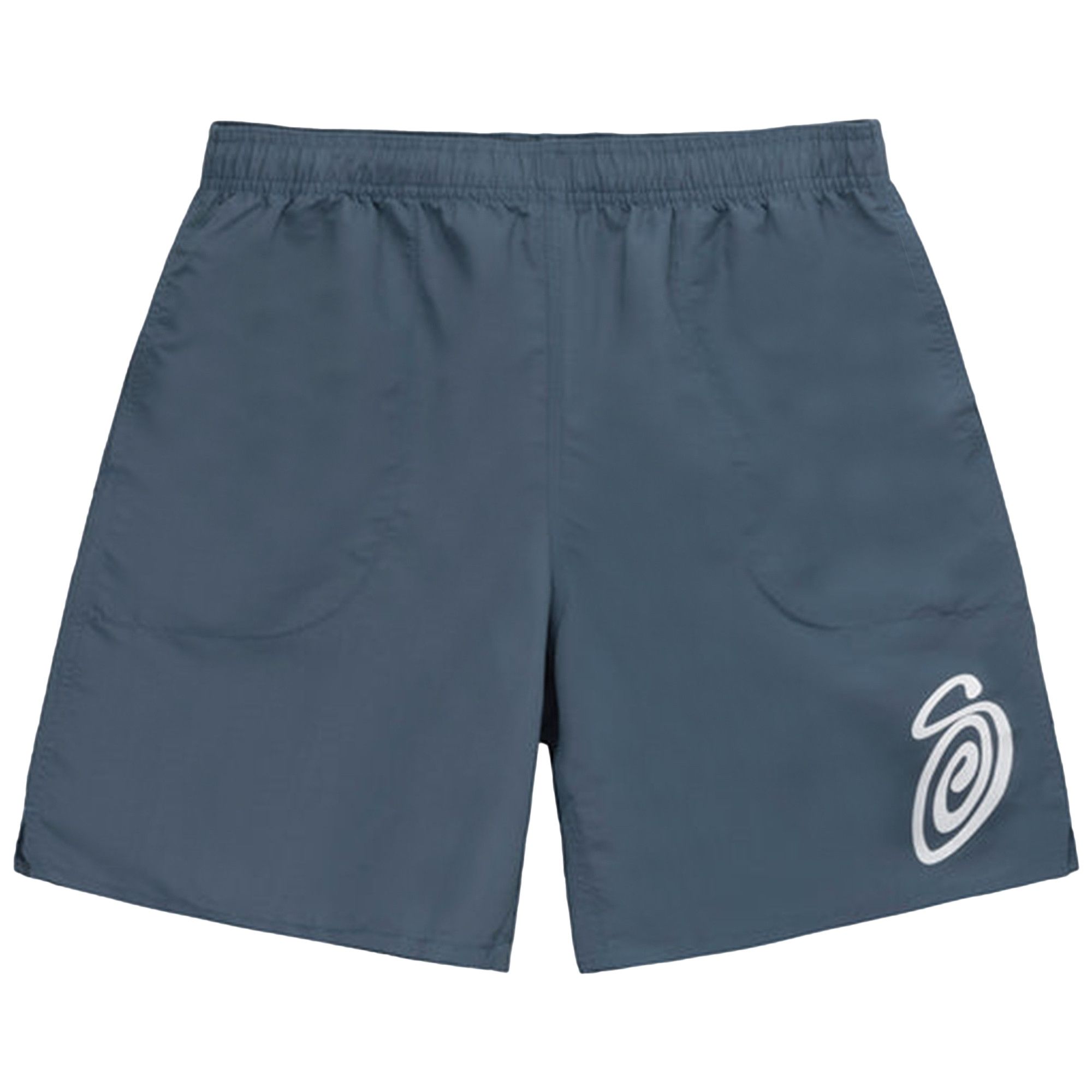 Buy Stussy Curly S Water Short 'Washed Navy' - 113157 WASH | GOAT