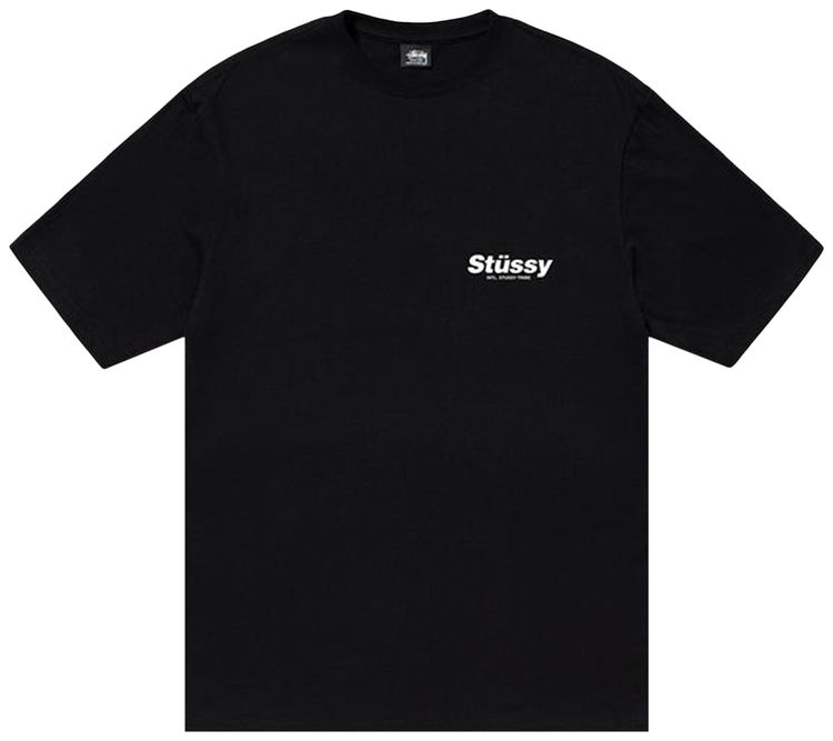 Stussy Rabbit Hole Tee Black