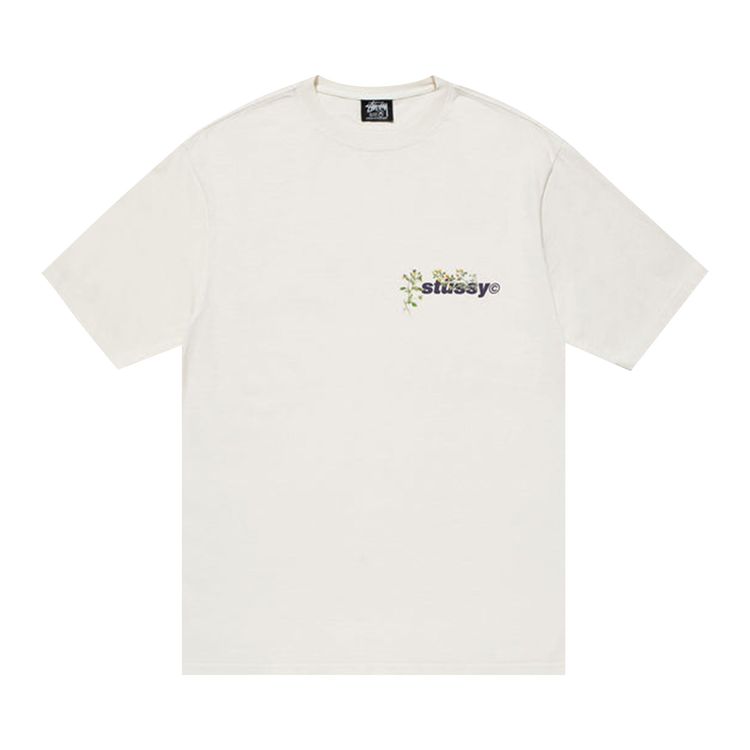 Stussy Bokay Pigment Dyed Tee Natural
