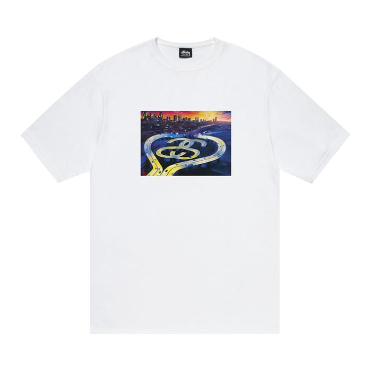 Stussy SS Highway Tee White