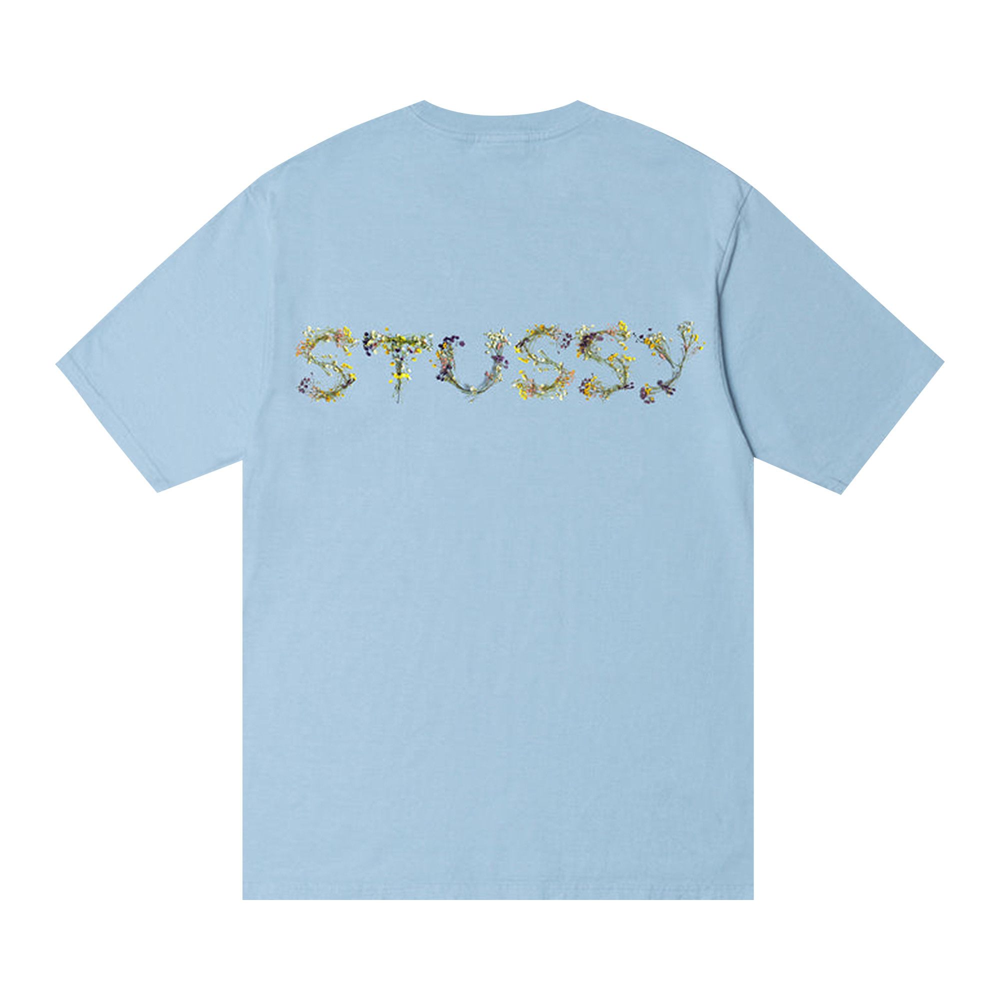 Buy Stussy Bokay Pigment Dyed Tee 'Sky Blue' - 1904881 SKY
