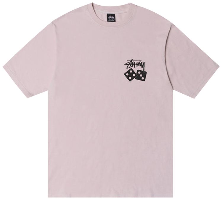 Stussy Dice Pigment Dyed Tee Blush
