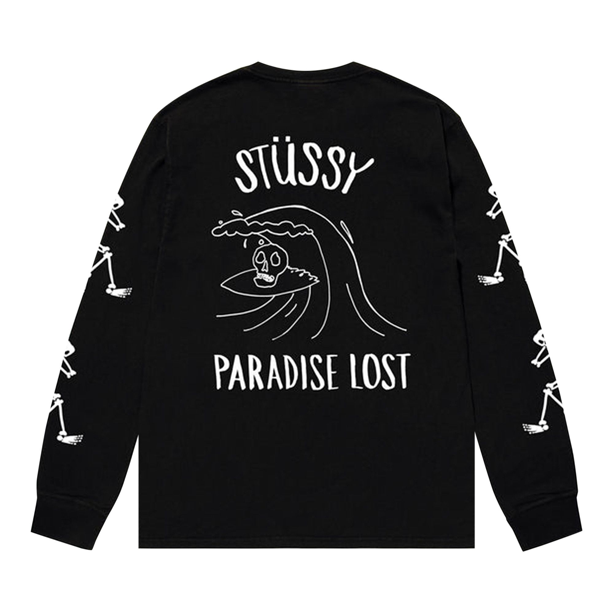Buy Stussy Paradise Lost Long-Sleeve Tee 'Black' - 1994886