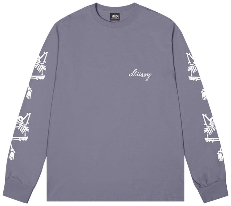 Stussy Paradise Lost Long Sleeve Tee Mauve