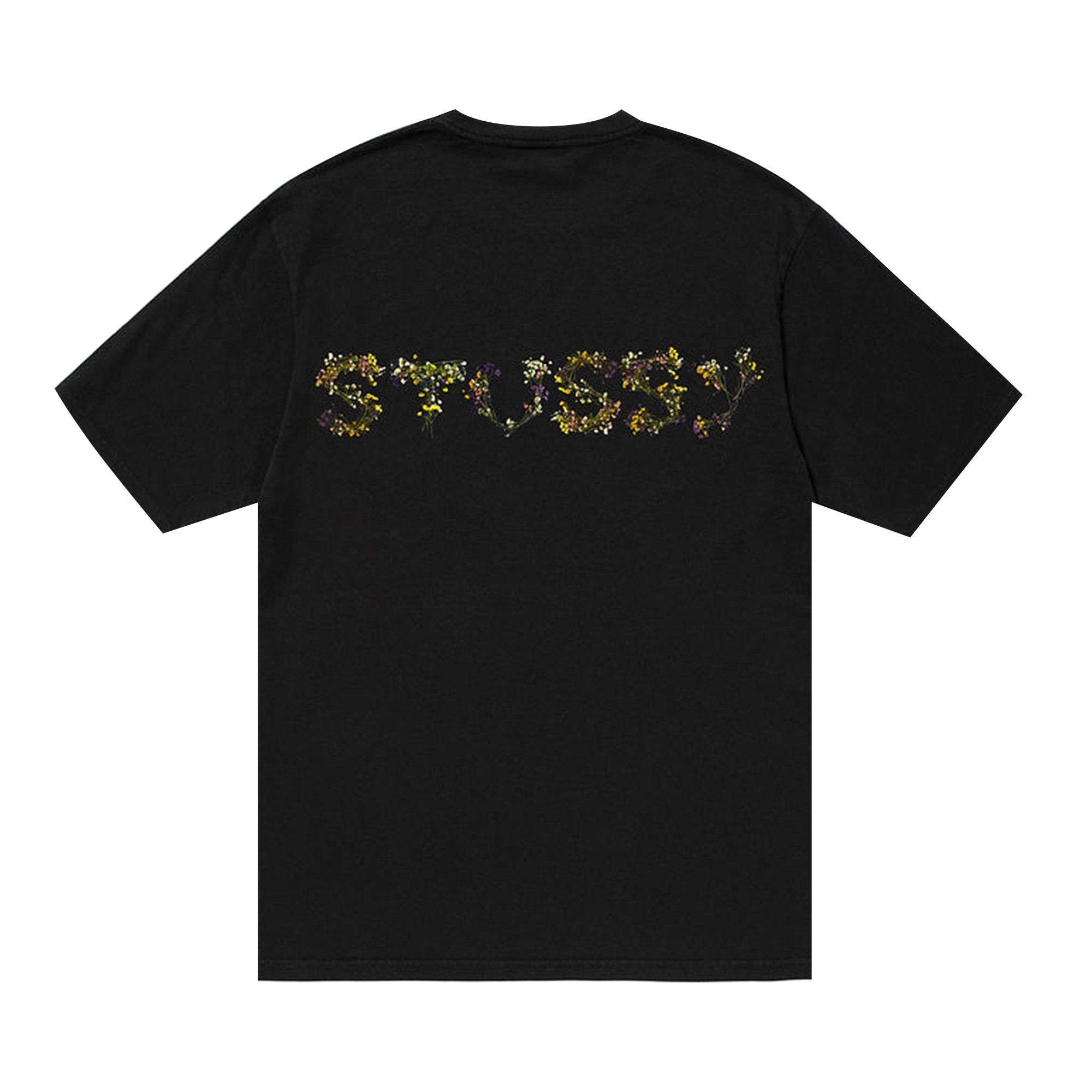 Buy Stussy Bokay Pigment Dyed Tee 'Black' - 1904881 BLAC