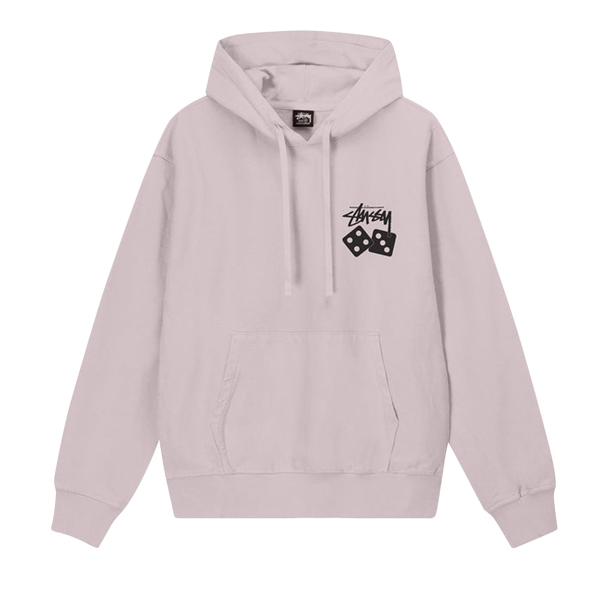 Stussy Dice Pigment Dyed Hoodie Blush