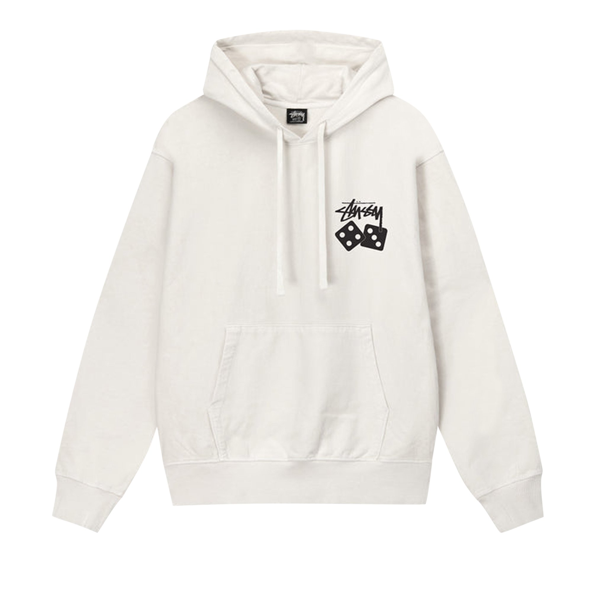 Buy Stussy Dice Pigment Dyed Hoodie 'Natural' - 1924883 NATU | GOAT