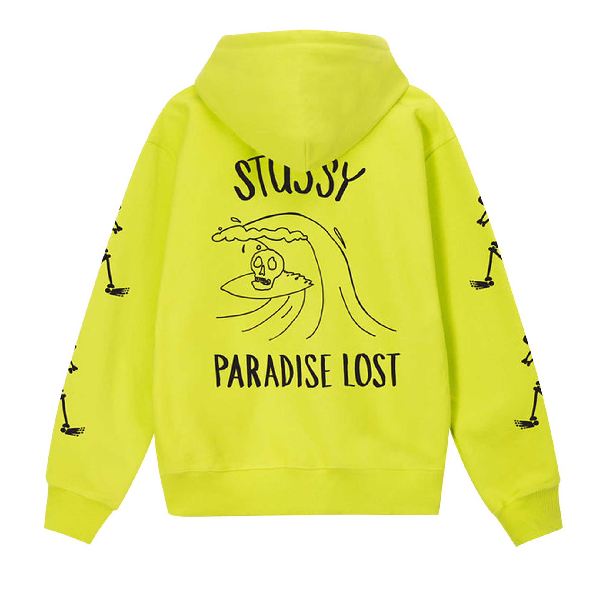 Buy Stussy Paradise Lost Zip Hoodie 'Keylime' - 1974886 KEYL | GOAT IT