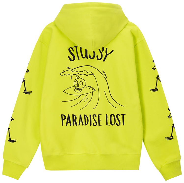 Stussy Paradise Lost Zip Hoodie Keylime