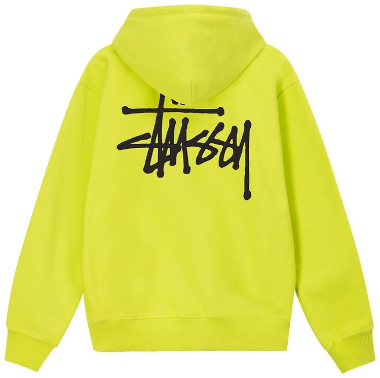 Stussy Basic Hoodie Keylime