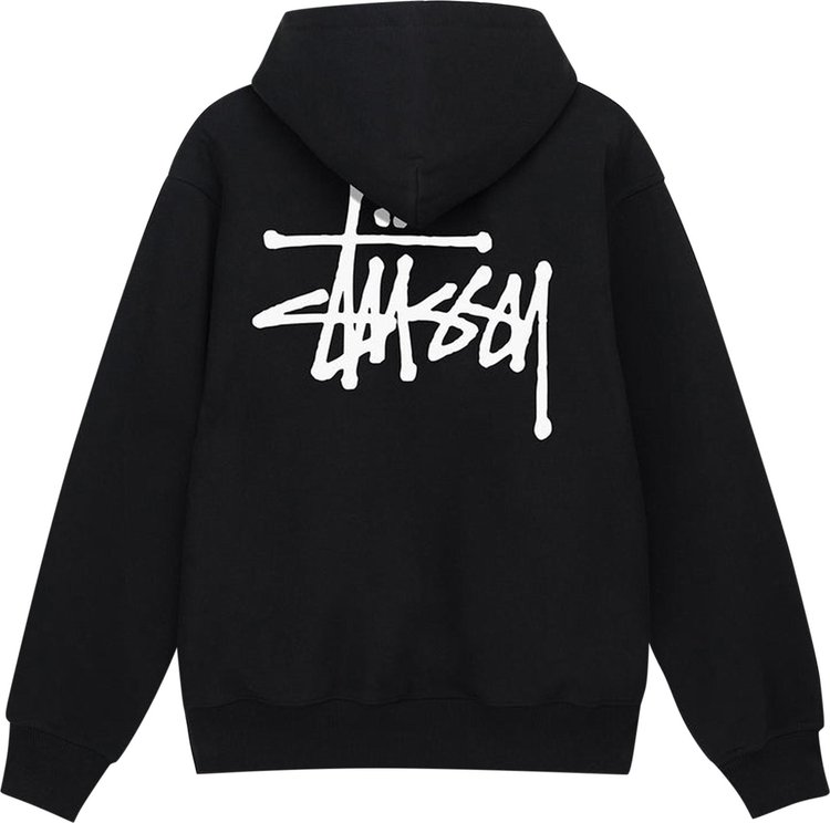 Stussy Basic Hoodie Black