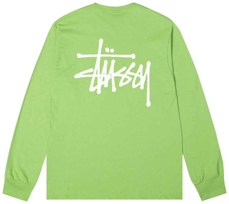 Stussy Basic Long Sleeve Tee Tea