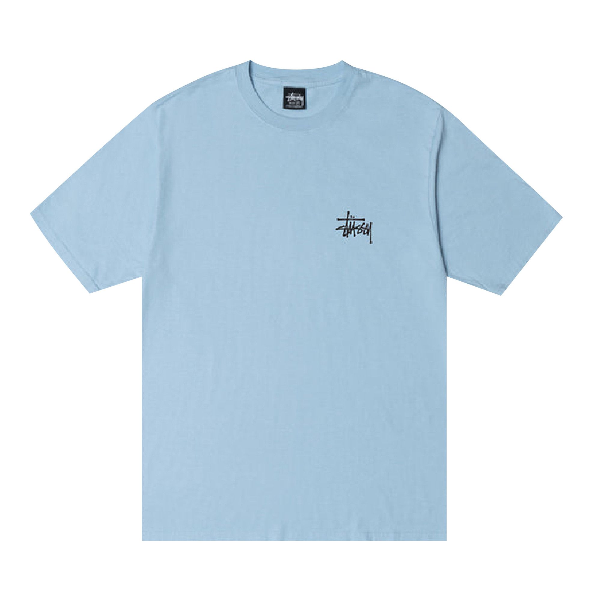 Buy Stussy Basic Pigment Dyed Tee Sky Blue 1904879 SKY GOAT CA