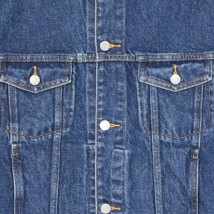 Supreme Shibori Denim Trucker Jacket Rigid Indigo