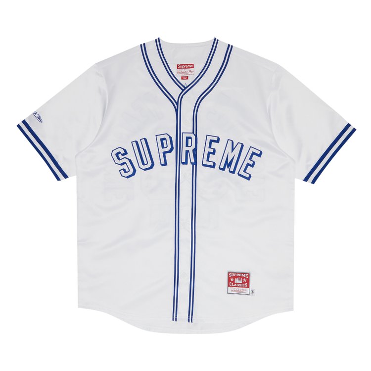 Supreme Mitchell & Ness Satin Baseball Jersey