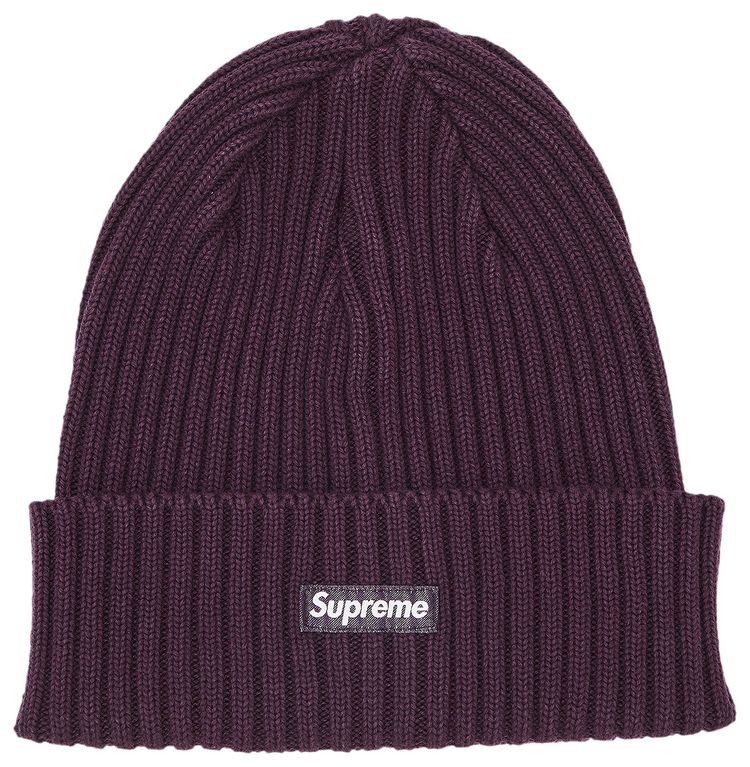 Supreme Overdyed Beanie Eggplant