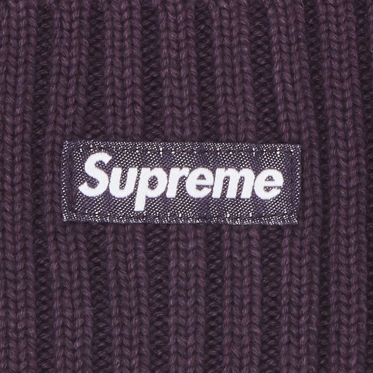 Supreme Overdyed Beanie Eggplant