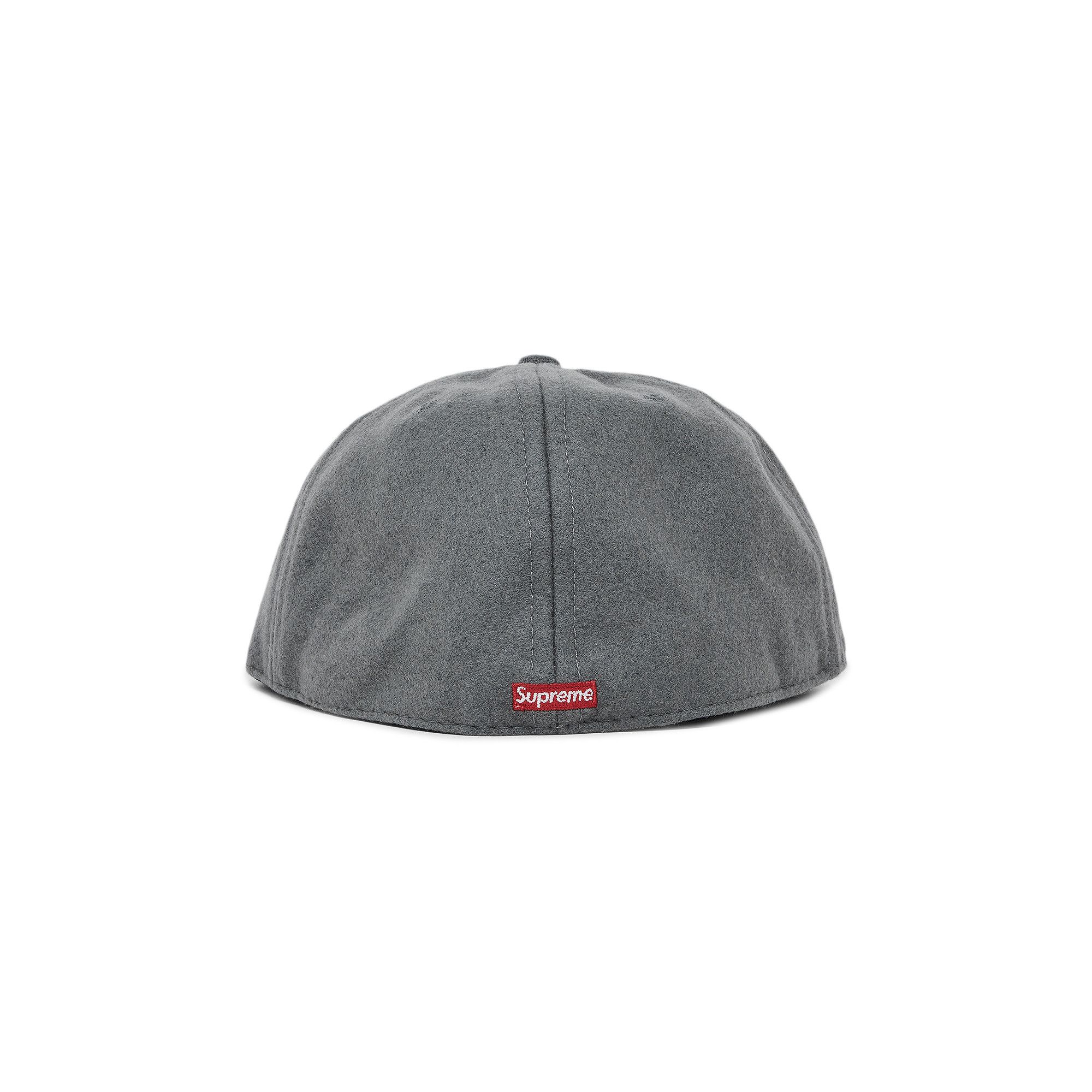 Buy Supreme x Ebbets S Logo Fitted 6-Panel 'Grey' - SS23H27
