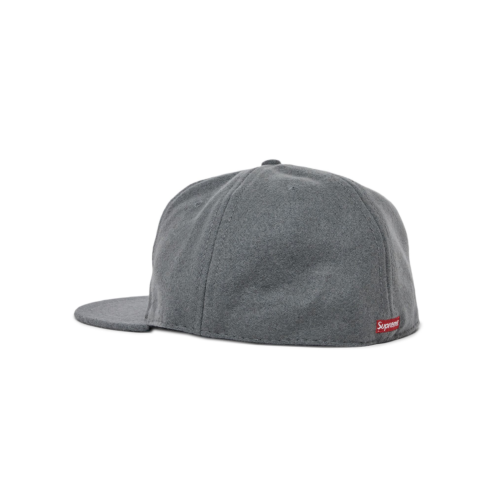 Buy Supreme x Ebbets S Logo Fitted 6-Panel 'Grey' - SS23H27