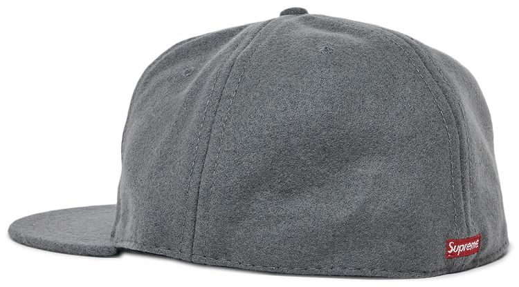 Supreme x Ebbets S Logo Fitted 6 Panel Grey