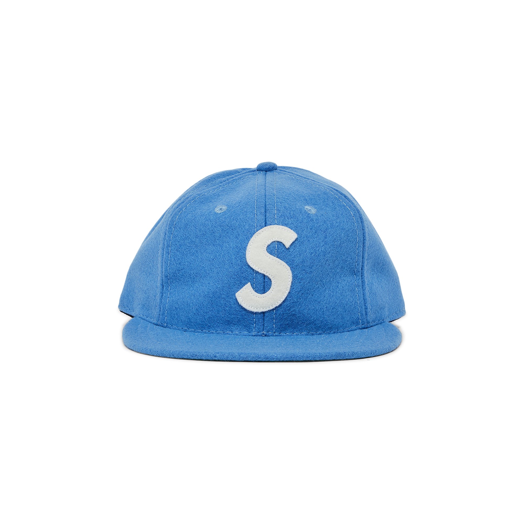 Supreme x Ebbets S Logo Fitted 6-Panel 'Light Blue'