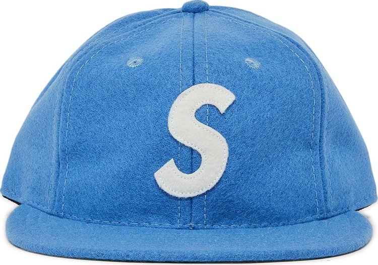 Supreme x Ebbets S Logo Fitted 6-Panel 'Light Blue'