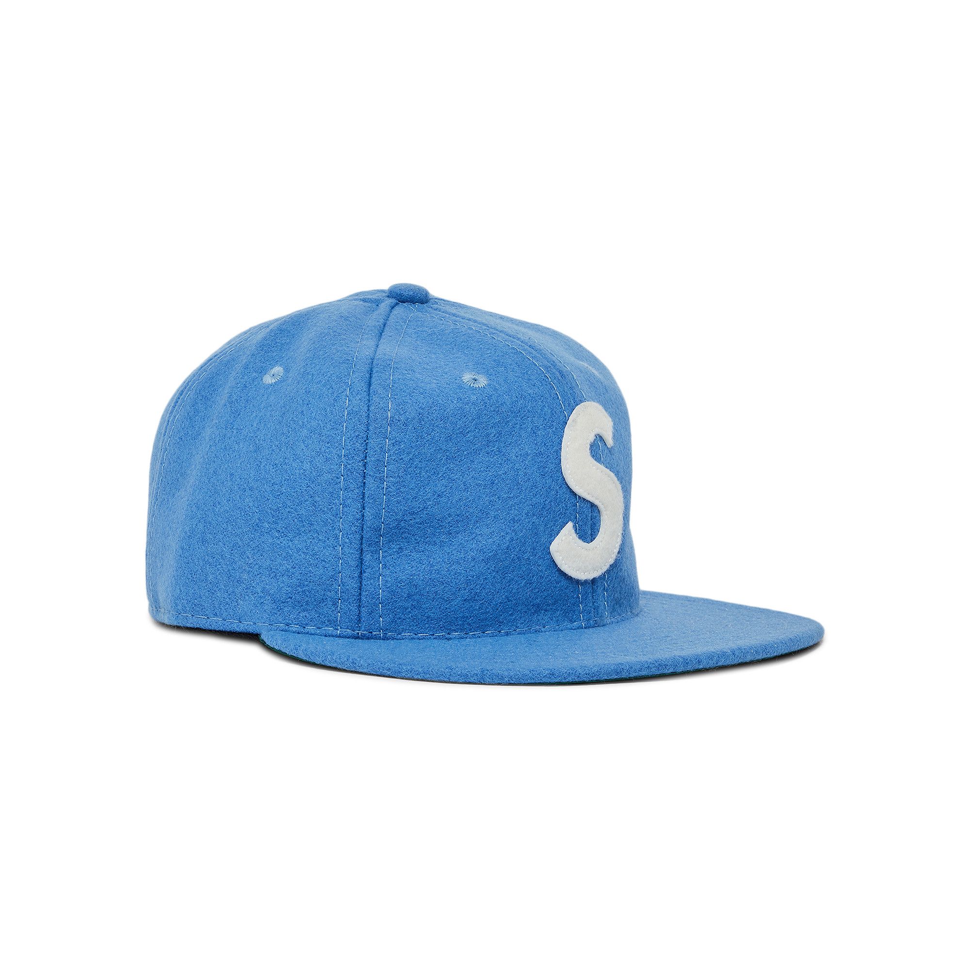 Buy Supreme x Ebbets S Logo Fitted 6-Panel 'Light Blue' - SS23H27