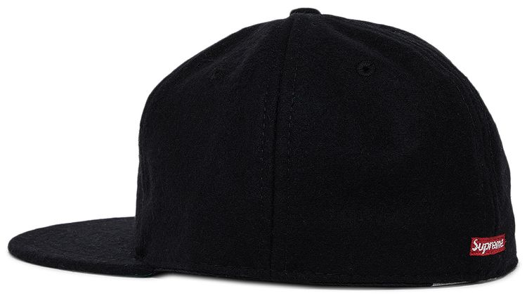 Supreme x Ebbets S Logo Fitted 6 Panel Black