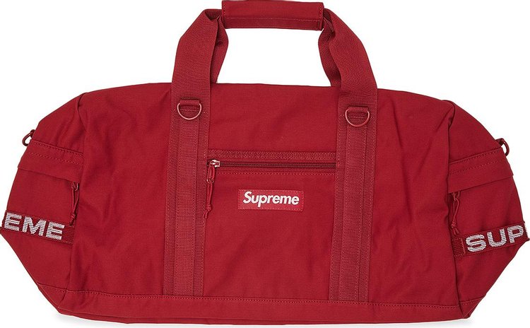 Supreme Field Duffle Bag 'Red' | Men's Size Onesize