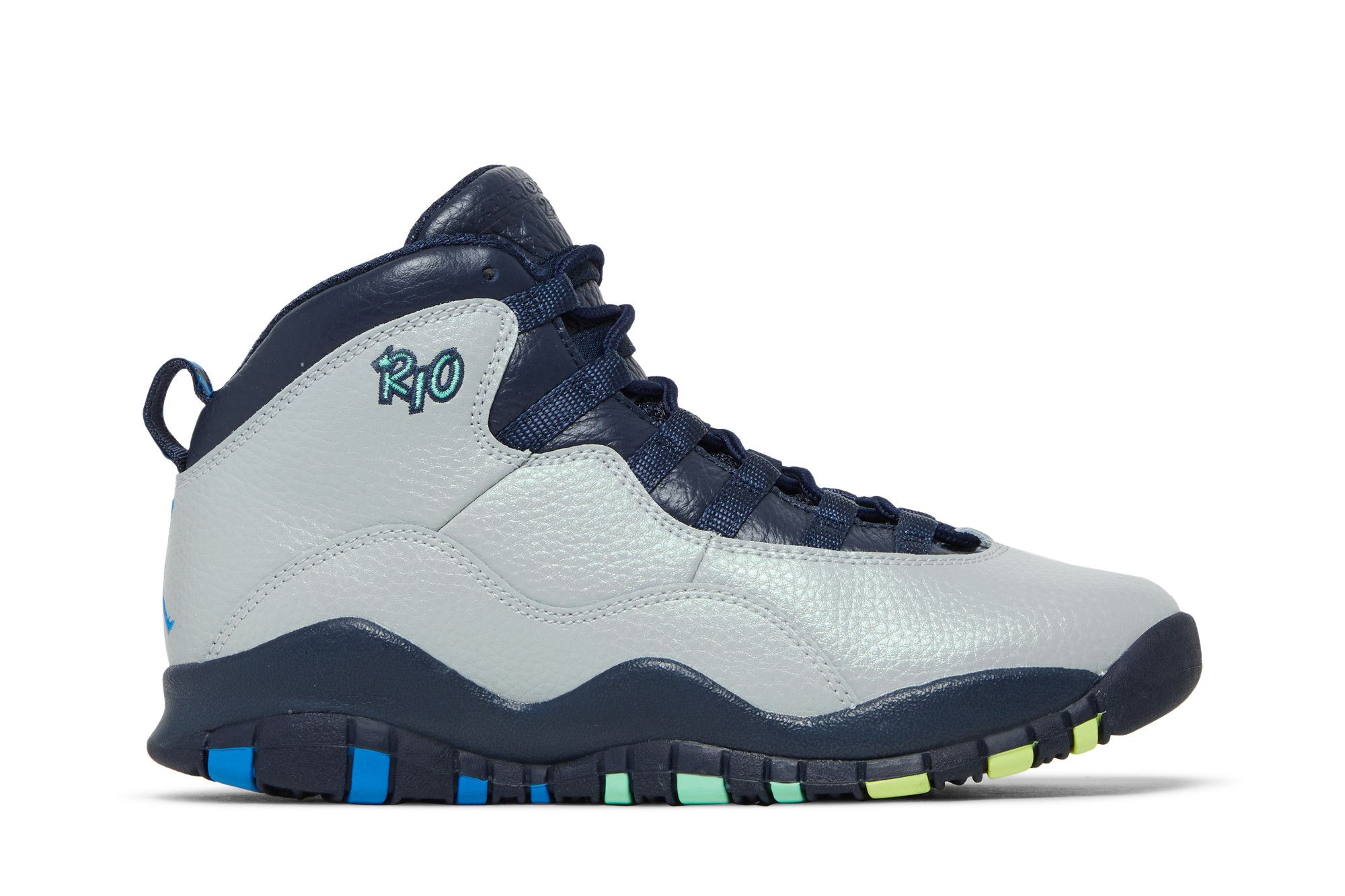 Buy Air Jordan 10 Retro BG Rio 310806 019 GOAT