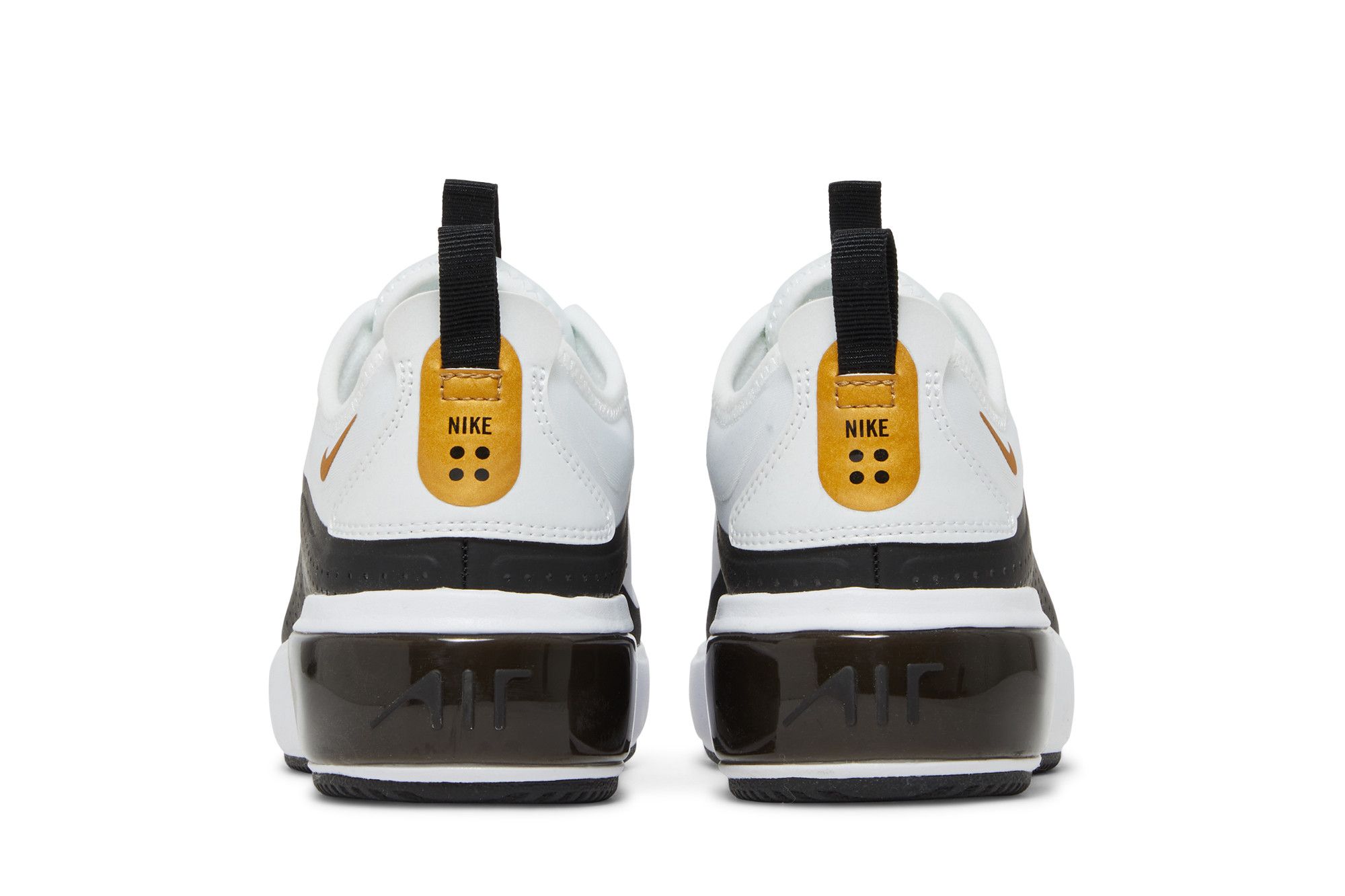 Size 5.0 Wmns Air Max Dia White Black Gold
