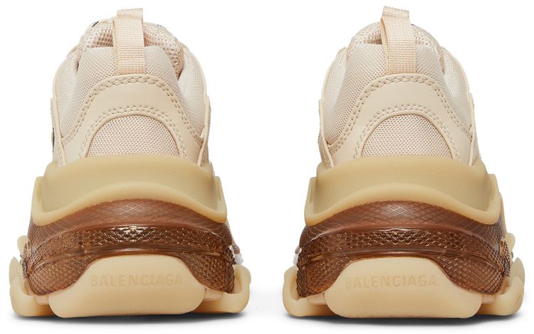 Balenciaga Wmns Triple S Sneaker Clear Sole   Nude