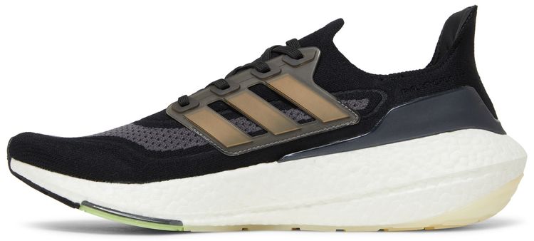 Adidas UltraBoost 21 Black Silver Metallic